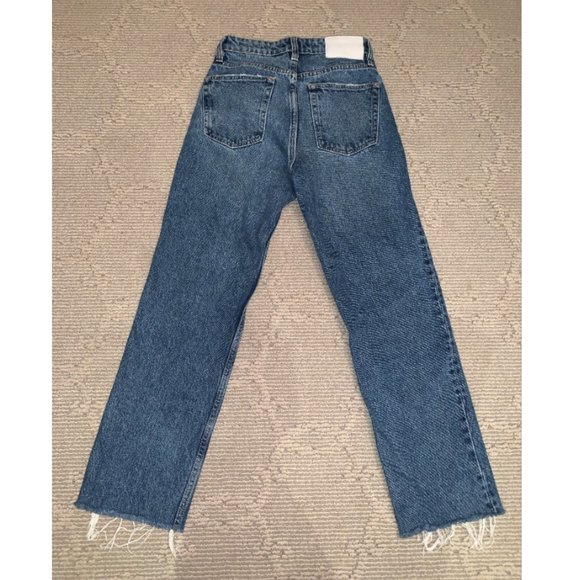 Zara, High-Rise Straight Leg Jeans, Size 34 - Picture 2 of 4